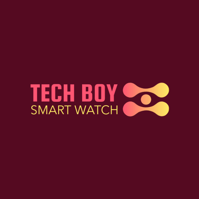 Placeit - Technology Logo Maker for a Smartwatch Dropshipper