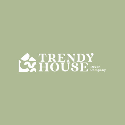Trendy Logo Maker for a Home Decor Company