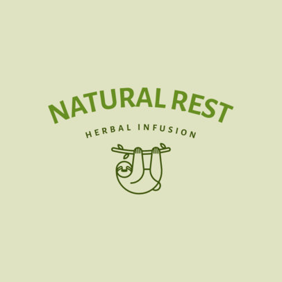 Logo Maker for Natural Sleep Aids Featuring Minimal Illustrations  