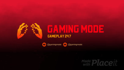 Epic Twitch Starting Soon Screen Video Maker with an Animated Gamer Controller 2636