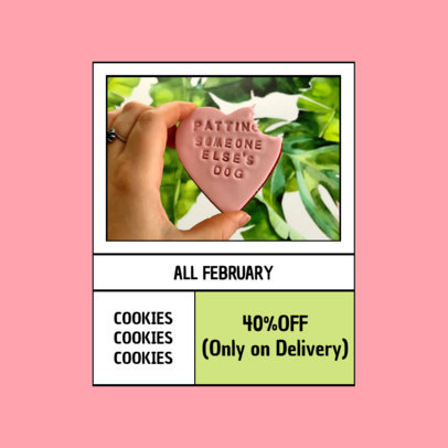 Food-Themed Instagram Post Design Template for a Special Offer