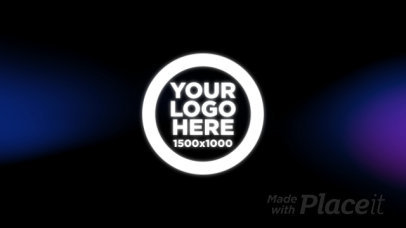 Intro Maker Featuring a Colorful Logo Reveal and a Neon Aesthetic 2842-el1