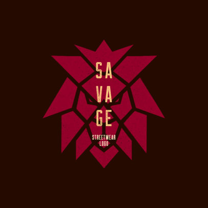 Streetwear Logo Generator Featuring Geometric Graphics 