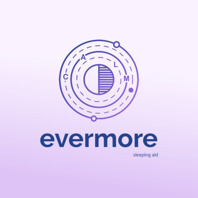 Minimalistic Sleep Aid Logo Creator