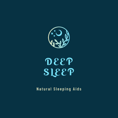 Logo Template for Natural Sleeping Aid Products