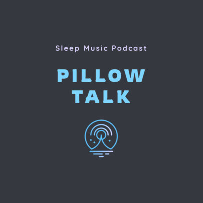 Podcast Logo Maker for Sleeping Music