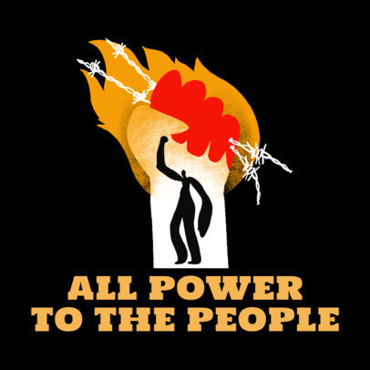 Black History Month-Allusive Instagram Post Design Template