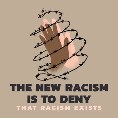 Instagram Post Generator Featuring a Black History Month-Related Quote 3414i