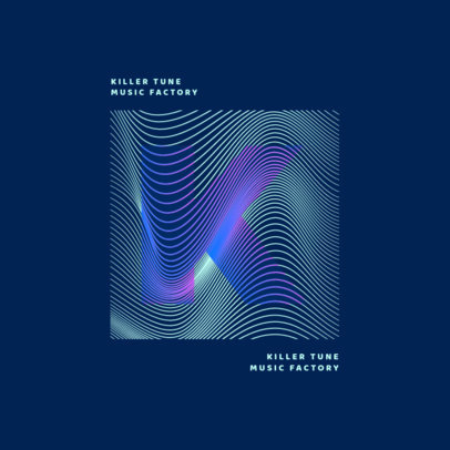 Online Logo Maker Featuring Letters with Optical Illusions 