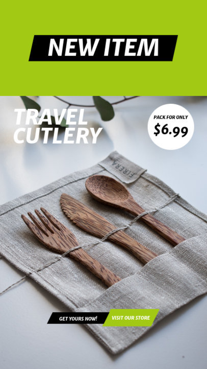 Instagram Story Generator to Promote a New Dropshipping Item