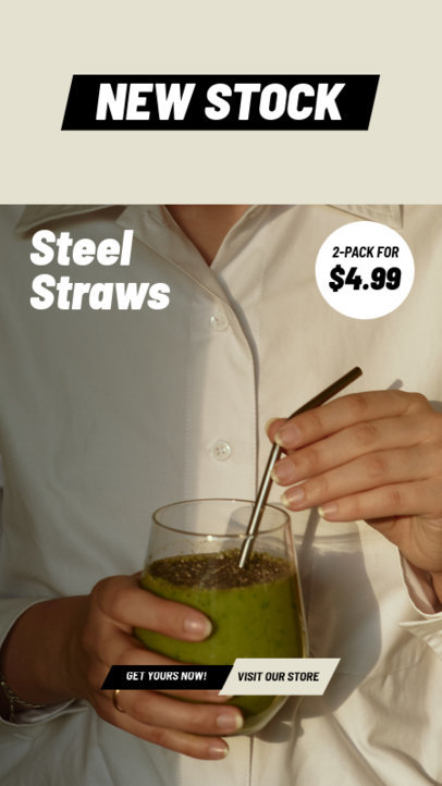 Dropshipping-Themed Instagram Story Maker to Promote New Products