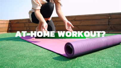 Slideshow Video Maker for Yoga Product Sales