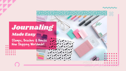 Slideshow Video Maker for a Crafty Journal Tutorial