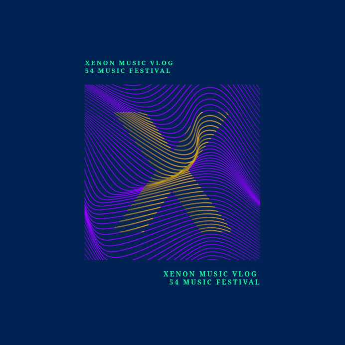 Logo Maker for Clothing Brands Featuring a Letter Within an Abstract Pattern