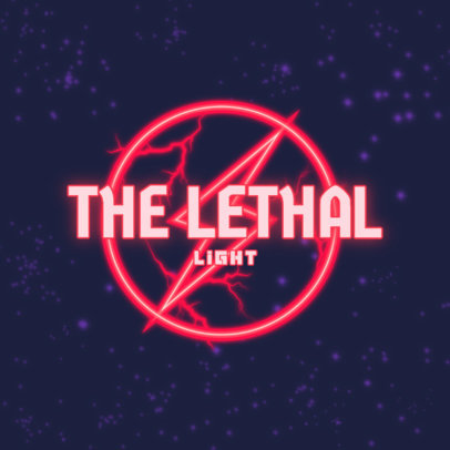 Thunder-Themed Logo Generator for a Lethal Gaming Team