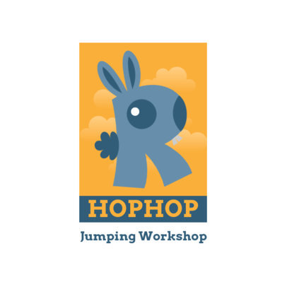 Logo Maker Featuring Cute Illustrated Letters 