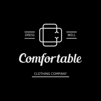 Monogram Logo Creator for an Elegant Clothing Brand