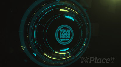 Intro Video Maker Featuring a Virtual Aesthetic and Animated Holograms 2748-el1