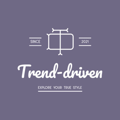 Clothing Brand Logo Maker with a Monogram Graphic and an Elegant Style