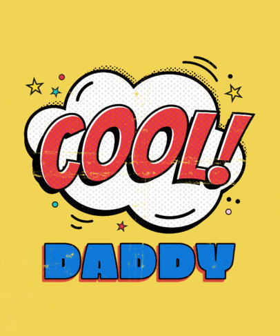 Fun T-Shirt Design Generator for a Cool Dad