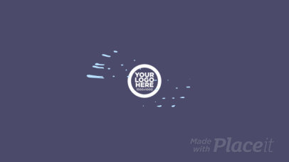 Intro Maker with a Logo Reveal Animation Among Color Waves 2712-el1