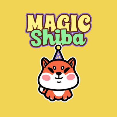 Kids Clothing Logo Maker Featuring Chubby Kawaii Cartoons