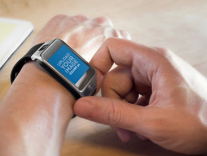 Samsung Galaxy Gear 2 Portrait Gesture