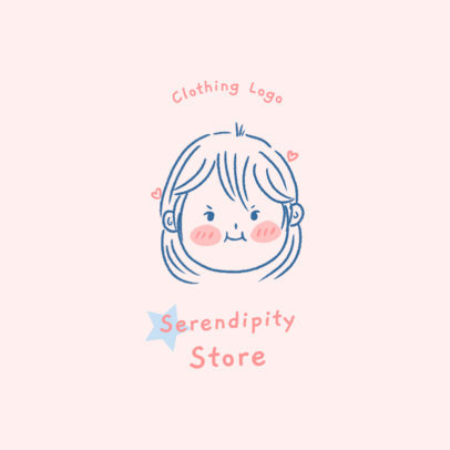 Kids' Store Logo Maker Featuring Friendly Doodles