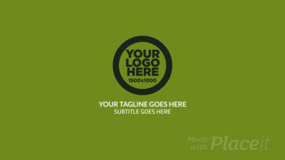 Intro Maker Featuring a Dynamic Logo Reveal 