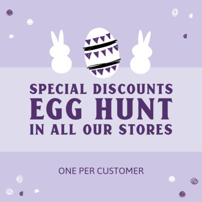 Instagram Post Generator for an Easter-Themed Promo