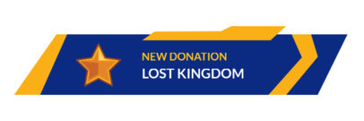 Twitch Alert Box Design Template Featuring a Star Icon