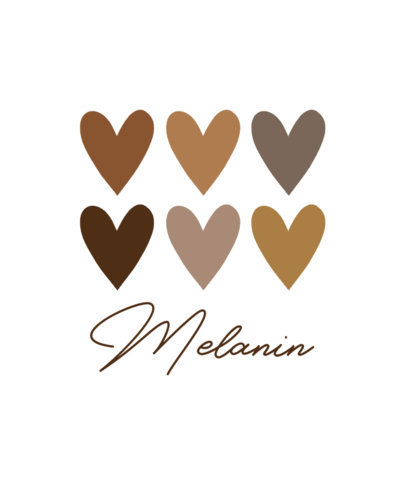 T-Shirt Design Maker with a Melanin-Pride Message