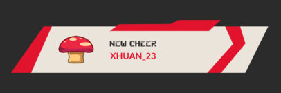 Twitch Alert Box Generator Featuring a Mushroom Icon