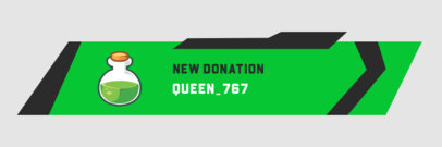 Twitch Alert Box Generator with a Magic Potion Clipart