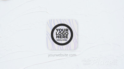 Minimal Intro Video Maker Featuring Animated Waving Lines  2762-el1