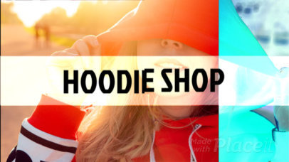 Intro Video Maker with a Glitching Effect for an Apparel Seller