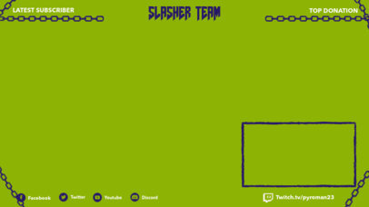 Twitch Overlay Creator with Chain Graphics