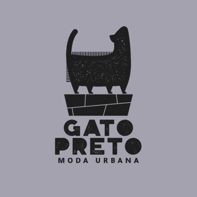 Streetwear Logo Maker Featuring a Text in Portuguese 