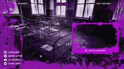 Spooky Twitch Overlay Design Generator with a Chilling Vibe