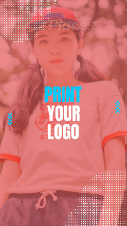 Fashionable Instagram Story Video Maker with Dynamic Text Animation