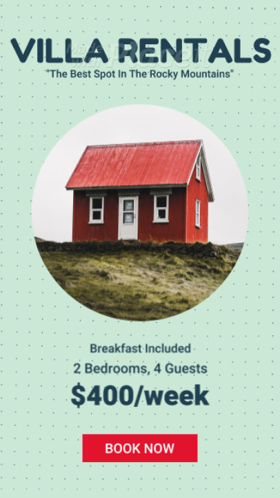 Instagram Story Video Maker For Real Estate Rental Ads 1492a 2998-el1