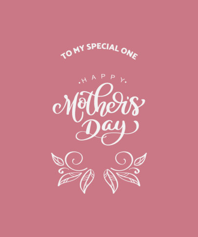 T-Shirt Design Maker to Celebrate Mother's Day
