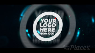 Intro Video Maker Featuring a Techno Style and Flashing Animations