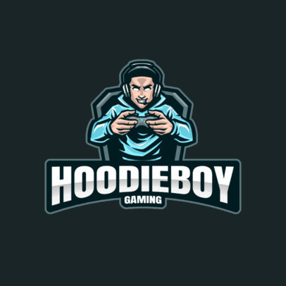 Online Logo Maker Featuring Illustrated Gamers