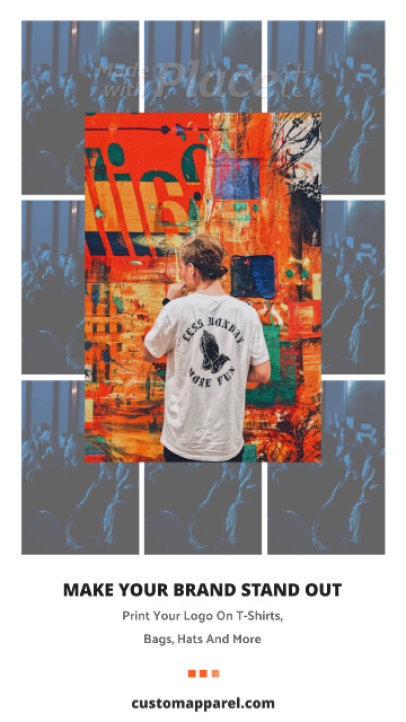 Instagram Story Video Maker to Promote a Print on Demand Business