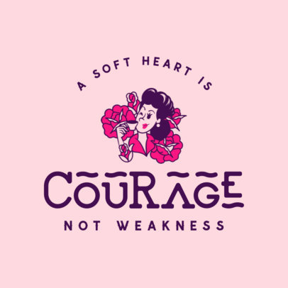 Feminist T-Shirt Design Creator with a Powerful Quote