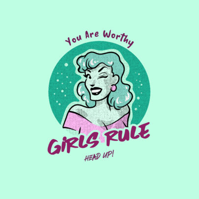 Retro Logo Generator for a Women's Apparel Brand 