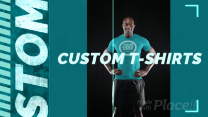 Facebook Cover Video Maker for a POD Store Featuring a Football Theme 2046a 3053