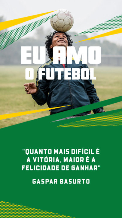 Instagram Story Generator Featuring Texts in Portuguese 3750b-el1