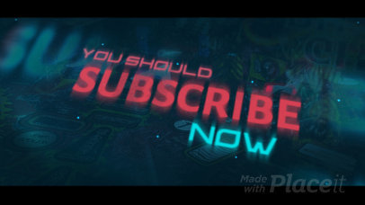 Intro Video Generator With a Techno Style and Glitch Effects 2840-el1